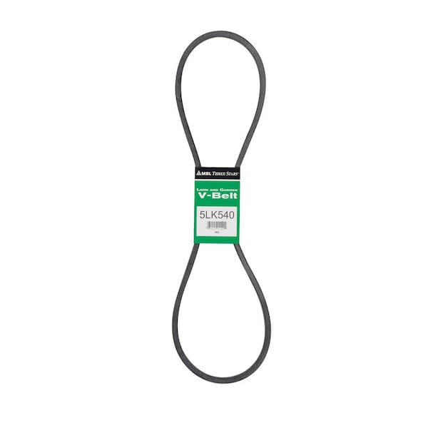 Mbl Mitsuboshi Super KB Standard V-Belt 0.63 in. W X 54 in. L For Riding Mowers 5LK540A - main
